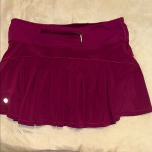 lululemon athletica Burgundy Skirt
